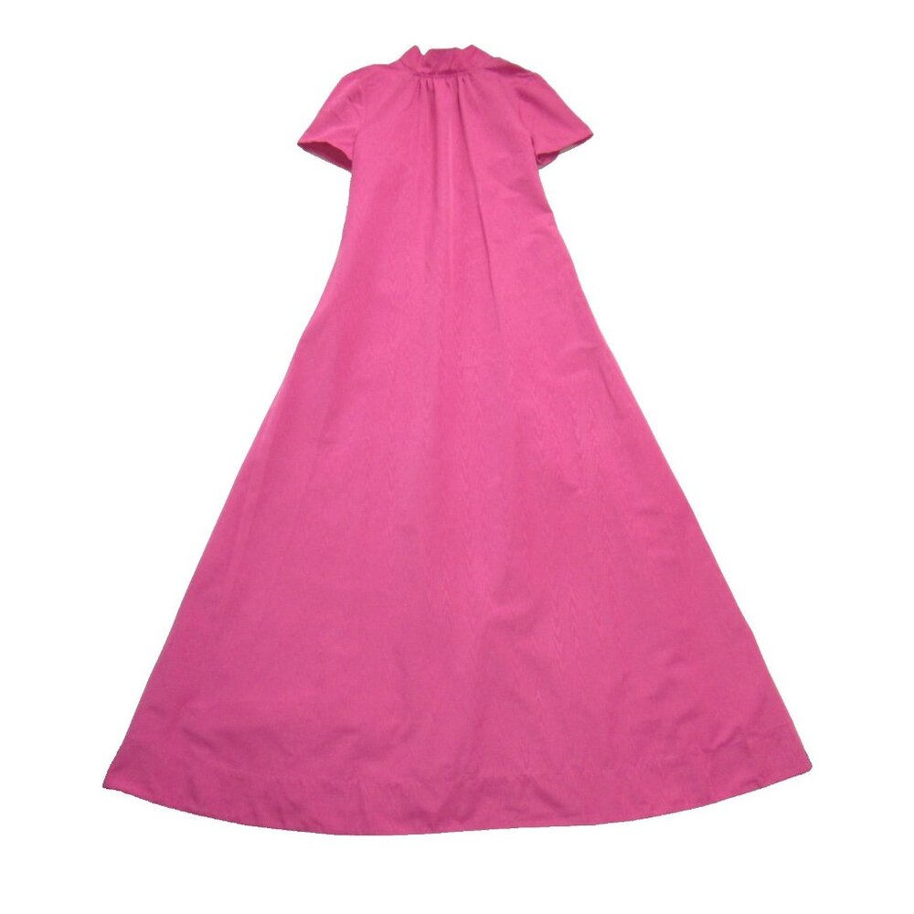 NWT Staud Ilana in Lollipop Pink Taffeta Tie Back A-line Maxi Dress S $375 - Picture 7 of 15